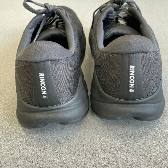 NEW Hoka One One Rincon 4 Men's Size 11D Running Shoes Black Lightweight Mesh - Picture 4 of 8